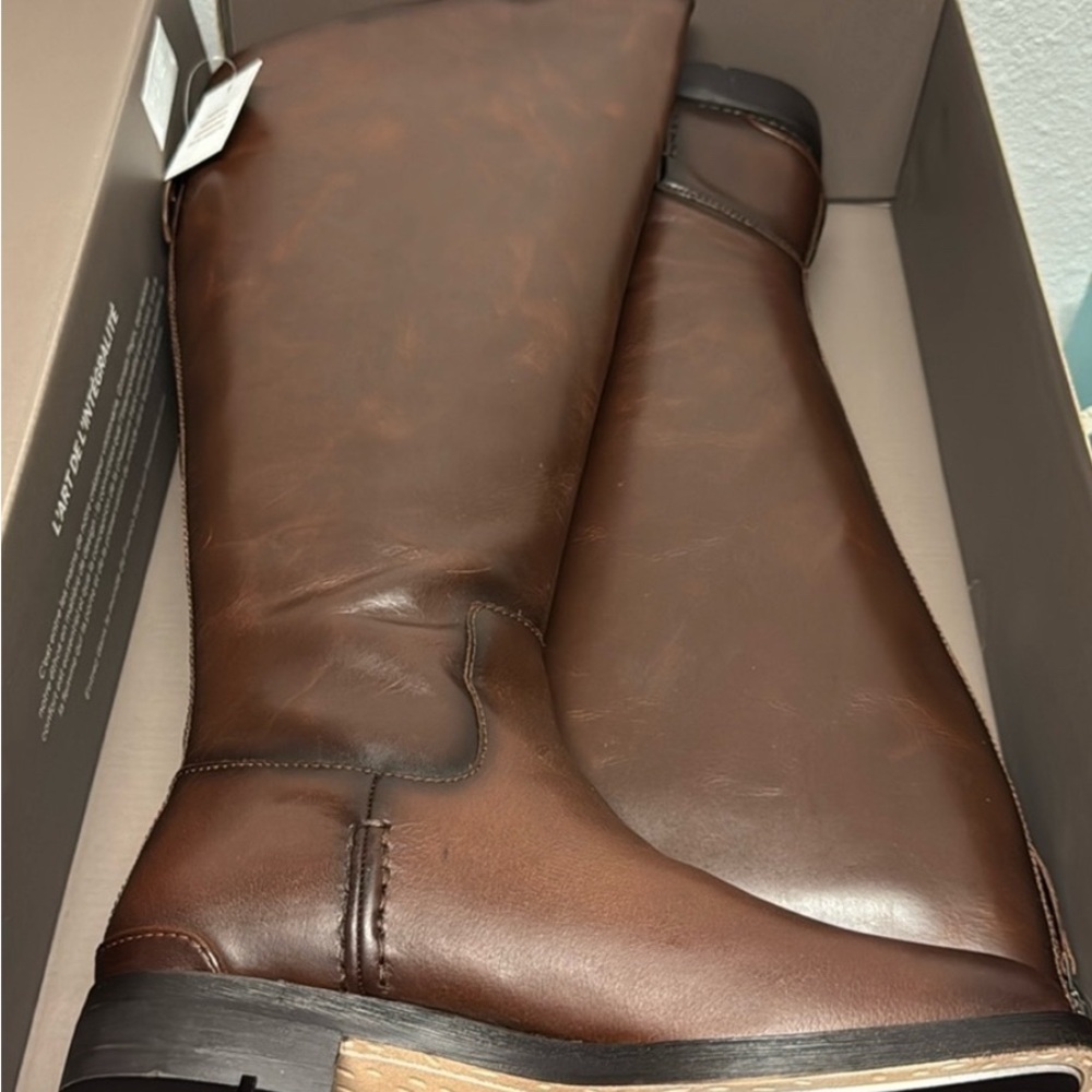 Franco Sarto Women's Meyer Knee High Boot (WIDE CALF) - Picture 5 of 7